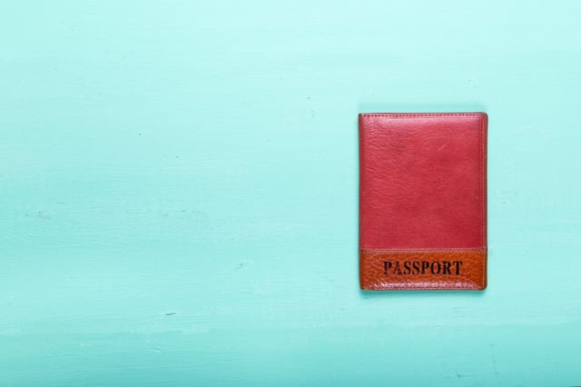 Ein gültiger Reisepass